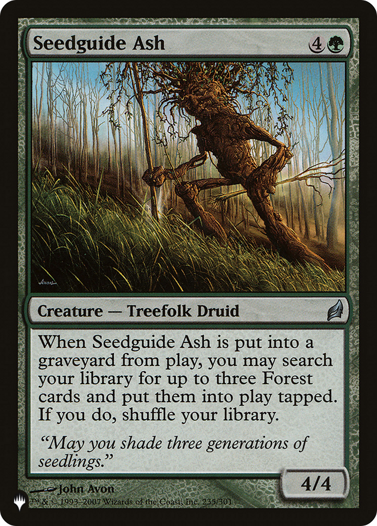 Seedguide Ash [The List] - Magic: The Gathering - Card Brawlers | Quebec | Canada |