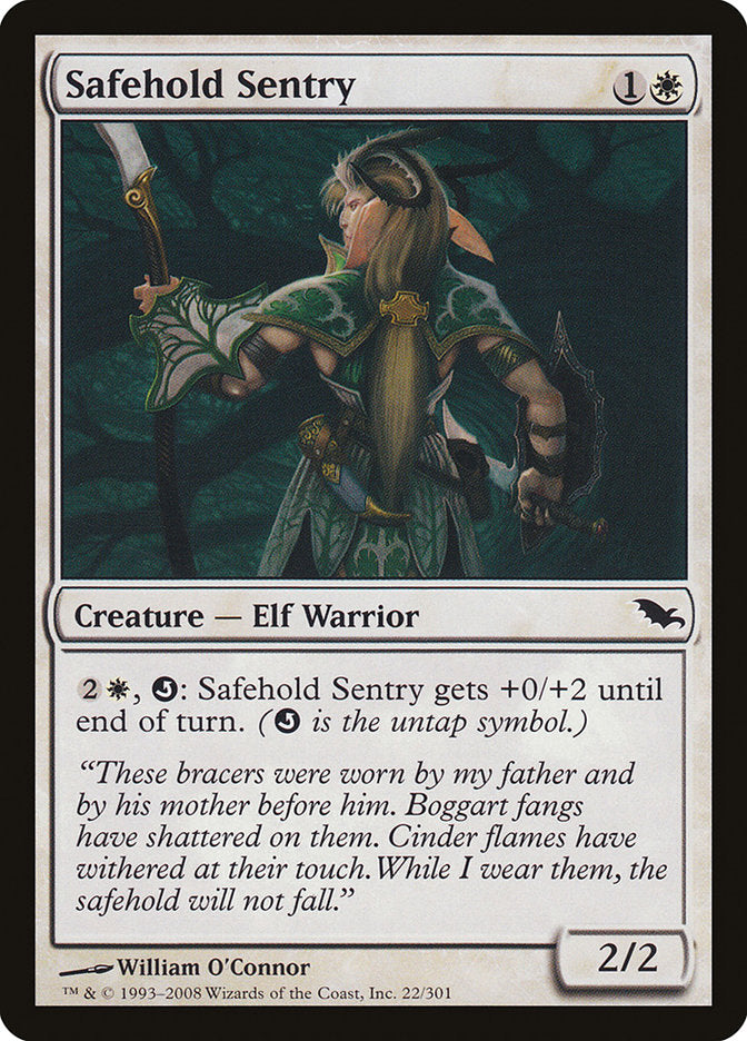 Safehold Sentry [Shadowmoor] - Magic: The Gathering - Card Brawlers | Quebec | Canada |