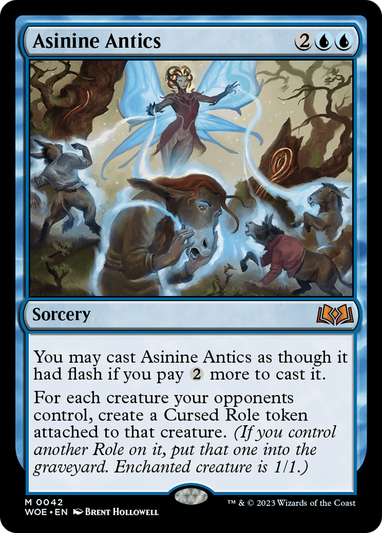 Asinine Antics [Wilds of Eldraine] - Magic: The Gathering - Card Brawlers | Quebec | Canada |