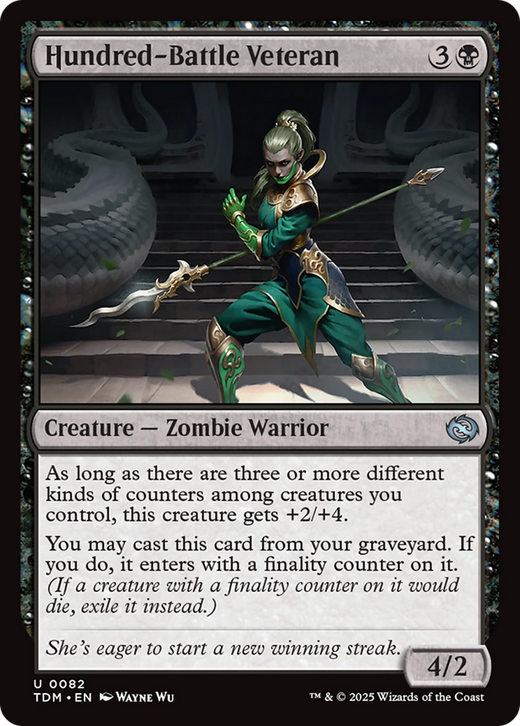 Hundred-Battle Veteran [Tarkir: Dragonstorm] - Magic: The Gathering - Card Brawlers | Quebec | Canada |