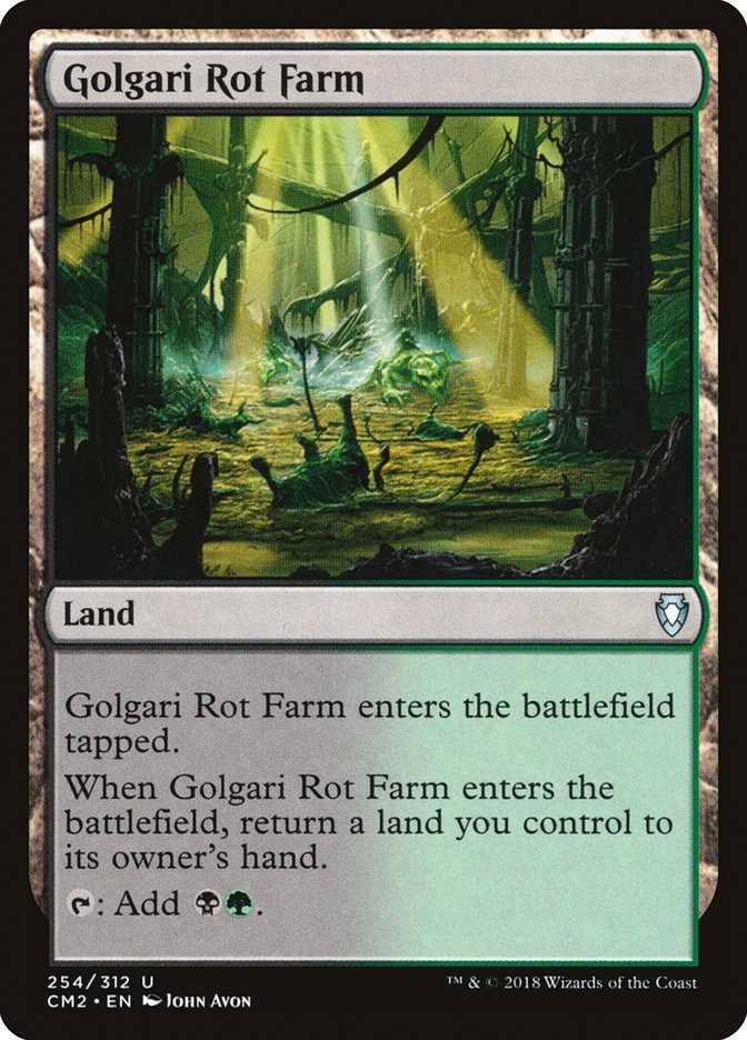 Golgari Rot Farm [Commander Anthology Volume II] - Magic: The Gathering - Card Brawlers | Quebec | Canada |
