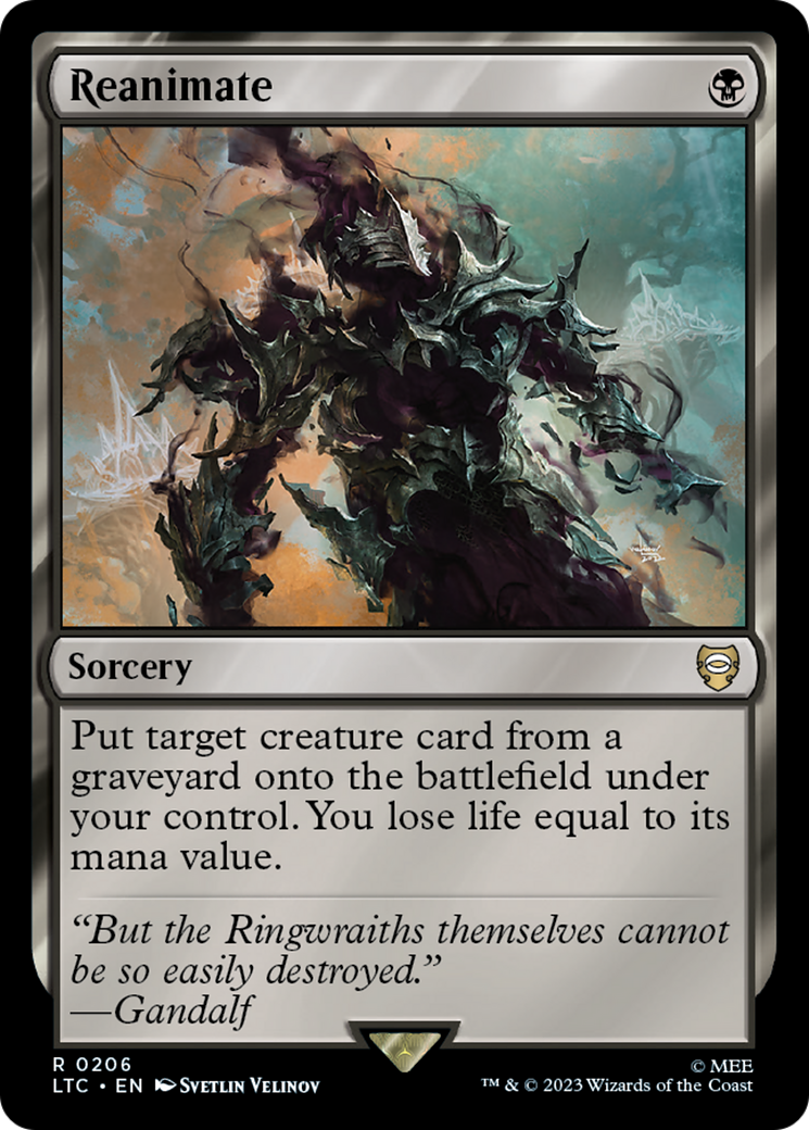 Reanimate [The Lord of the Rings: Tales of Middle-Earth Commander] - Magic: The Gathering - Card Brawlers | Quebec | Canada |