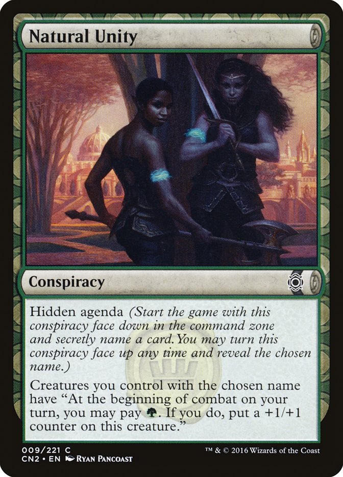 Natural Unity [Conspiracy: Take the Crown] - Magic: The Gathering - Card Brawlers | Quebec | Canada |