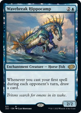 Wavebreak Hippocamp [Jumpstart 2022] - Magic: The Gathering - Card Brawlers | Quebec | Canada |