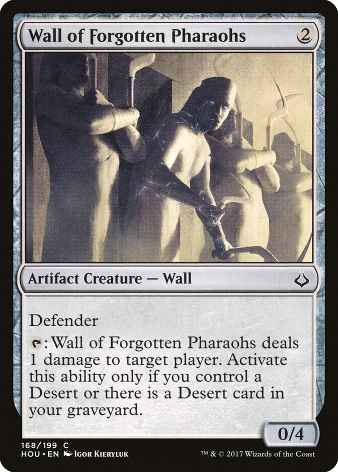 Wall of Forgotten Pharaohs [Hour of Devastation] - Magic: The Gathering - Card Brawlers | Quebec | Canada |