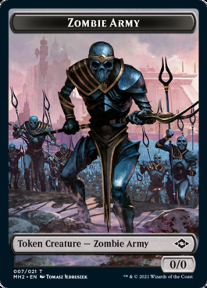 Squirrel // Zombie Army Double-Sided Token [Modern Horizons 2 Tokens] - Magic: The Gathering - Card Brawlers | Quebec | Canada |
