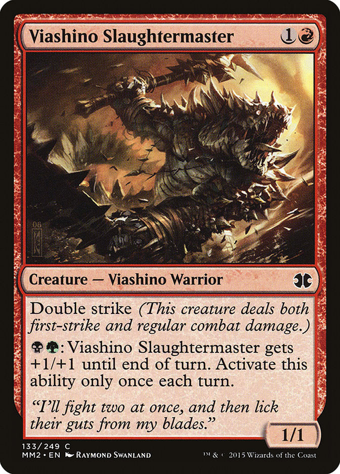 Viashino Slaughtermaster [Modern Masters 2015] - Magic: The Gathering - Card Brawlers | Quebec | Canada |
