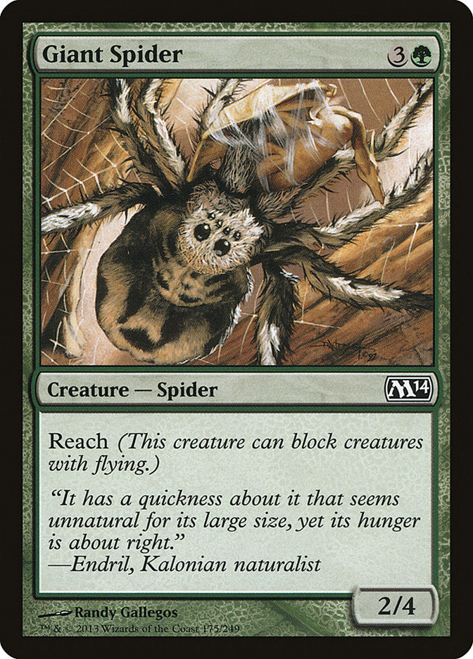 Giant Spider [Magic 2014] - Magic: The Gathering - Card Brawlers | Quebec | Canada |
