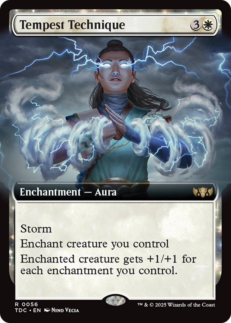 Tempest Technique (Extended Art) [Tarkir: Dragonstorm Commander] - Magic: The Gathering - Card Brawlers | Quebec | Canada |