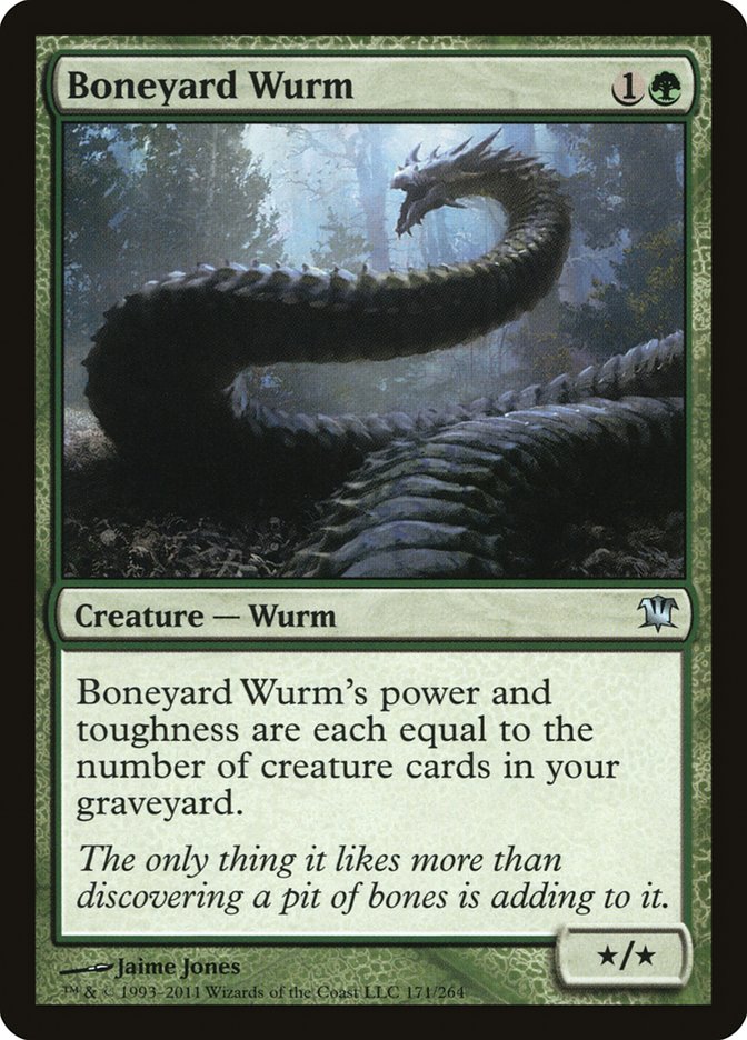 Boneyard Wurm [Innistrad] - Magic: The Gathering - Card Brawlers | Quebec | Canada |