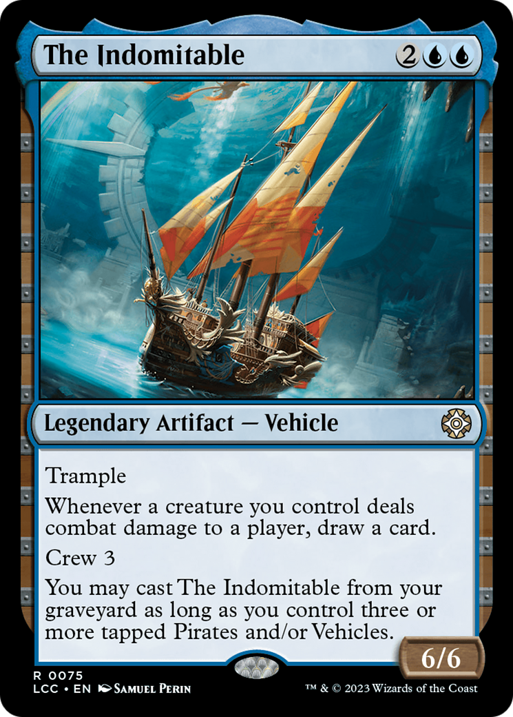 The Indomitable [The Lost Caverns of Ixalan Commander] - Magic: The Gathering - Card Brawlers | Quebec | Canada |