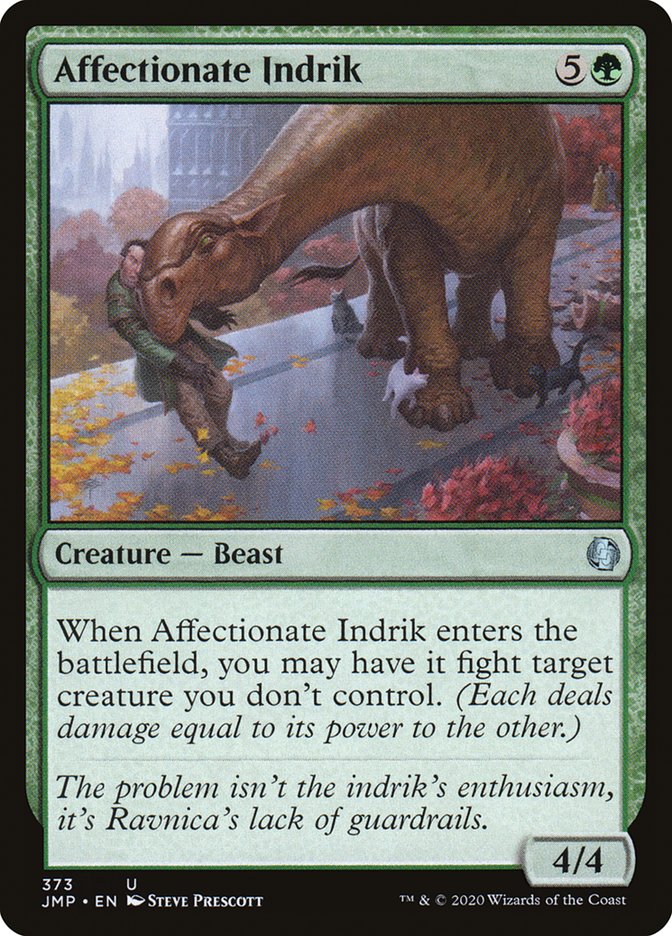 Affectionate Indrik [Jumpstart] - Magic: The Gathering - Card Brawlers | Quebec | Canada |