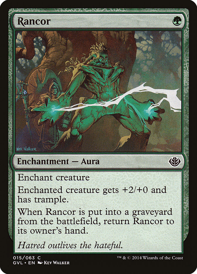 Rancor (Garruk vs. Liliana) [Duel Decks Anthology] - Magic: The Gathering - Card Brawlers | Quebec | Canada |