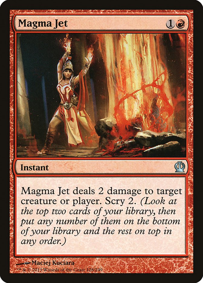 Magma Jet [Theros] - Magic: The Gathering - Card Brawlers | Quebec | Canada |