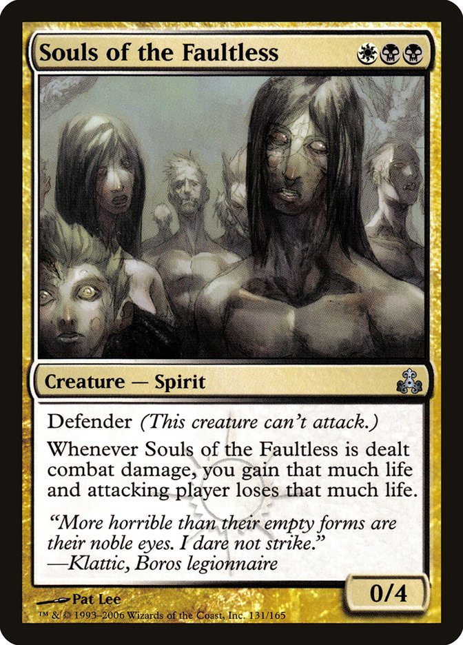 Souls of the Faultless [Guildpact] - Magic: The Gathering - Card Brawlers | Quebec | Canada |