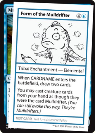 Form of the Mulldrifter (2021 Edition) [Mystery Booster Playtest Cards] - Magic: The Gathering - Card Brawlers | Quebec | Canada |