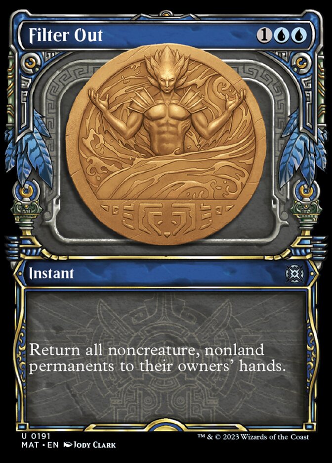 Filter Out (Showcase Halo Foil) [March of the Machine: The Aftermath] - Magic: The Gathering - Card Brawlers | Quebec | Canada |