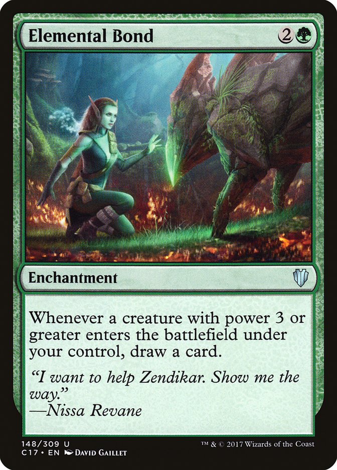 Elemental Bond [Commander 2017] - Magic: The Gathering - Card Brawlers | Quebec | Canada |