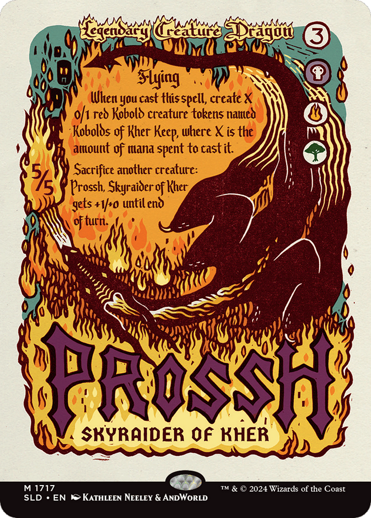 Prossh, Skyraider of Kher (Rainbow Foil) [Secret Lair Drop Series] - Magic: The Gathering - Card Brawlers | Quebec | Canada |