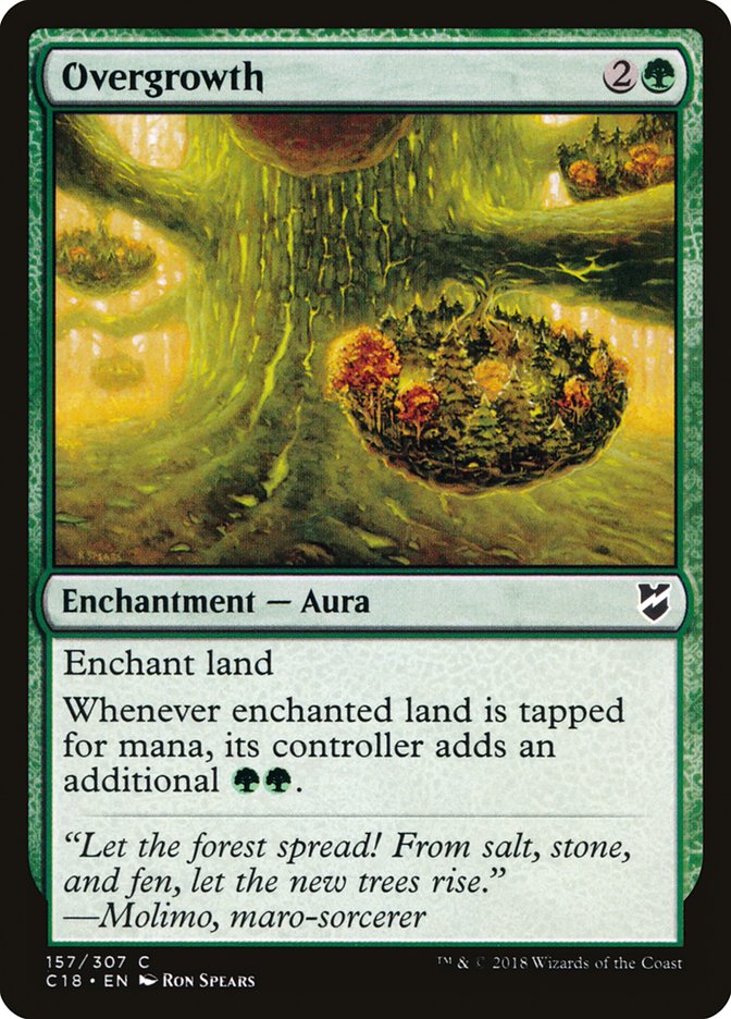 Overgrowth [Commander 2018] - Magic: The Gathering - Card Brawlers | Quebec | Canada |
