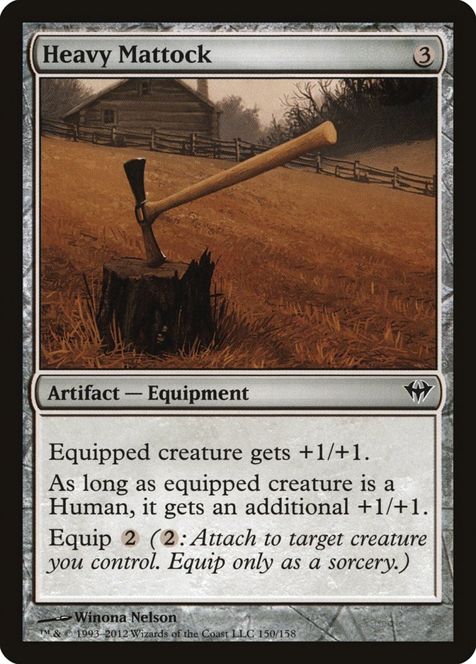 Heavy Mattock [Dark Ascension] - Magic: The Gathering - Card Brawlers | Quebec | Canada |