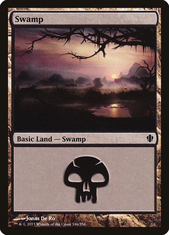 Swamp (346) [Commander 2013] - Magic: The Gathering - Card Brawlers | Quebec | Canada |