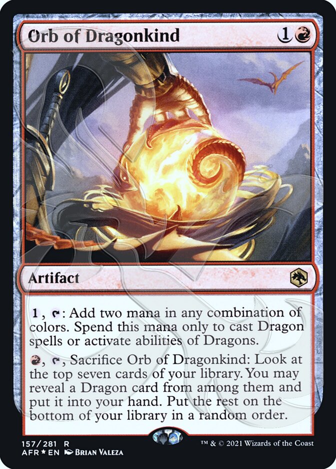 Orb of Dragonkind (Ampersand Promo) [Dungeons & Dragons: Adventures in the Forgotten Realms Promos] - Magic: The Gathering - Card Brawlers | Quebec | Canada |