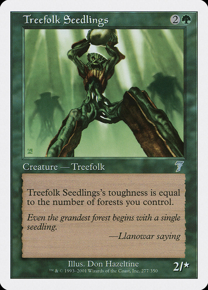 Treefolk Seedlings [Seventh Edition] - Magic: The Gathering - Card Brawlers | Quebec | Canada |