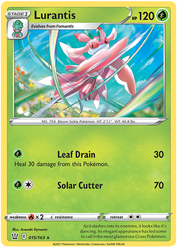 Lurantis (015/163) [Sword & Shield: Battle Styles] - Pokémon - Card Brawlers | Quebec | Canada |