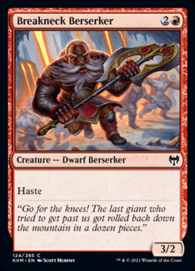Breakneck Berserker [Kaldheim] - Magic: The Gathering - Card Brawlers | Quebec | Canada |