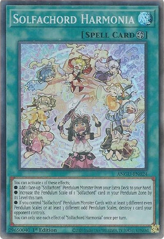 Solfachord Harmonia (Super Rare) [ANGU-EN024] Super Rare - Yu-Gi-Oh! - Card Brawlers | Quebec | Canada |