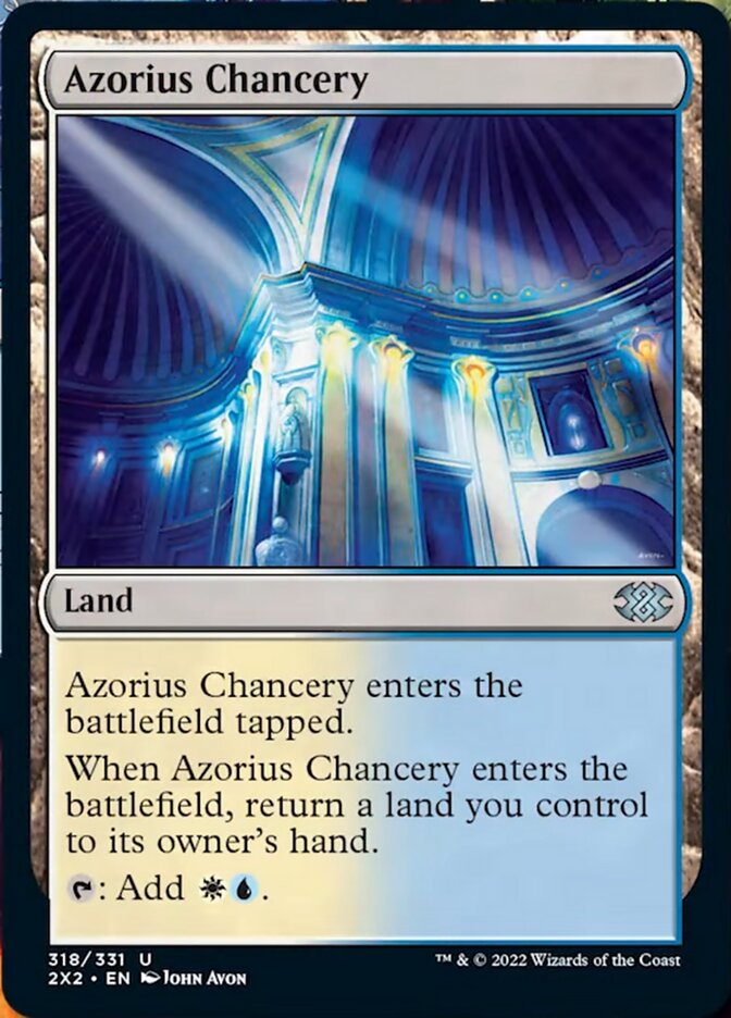 Azorius Chancery [Double Masters 2022] - Magic: The Gathering - Card Brawlers | Quebec | Canada |