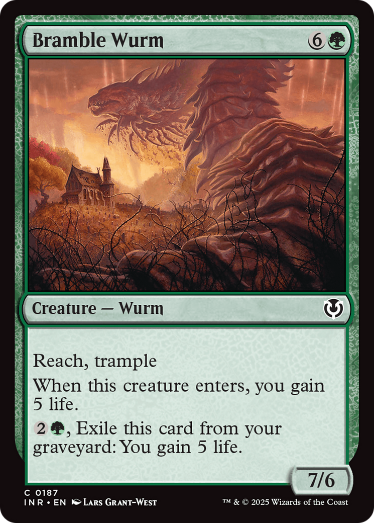 Bramble Wurm [Innistrad Remastered] - Magic: The Gathering - Card Brawlers | Quebec | Canada |