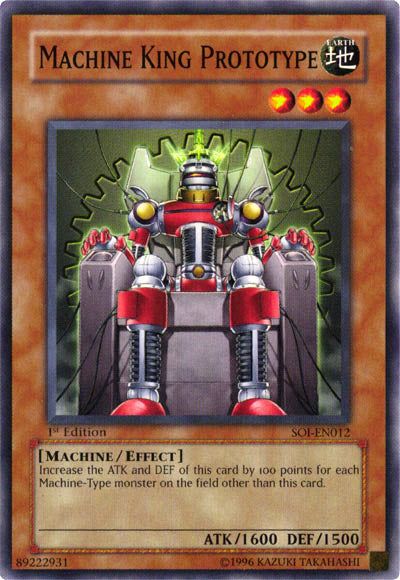 Machine King Prototype [SOI-EN012] Common - Yu-Gi-Oh! - Card Brawlers | Quebec | Canada |