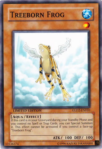 Treeborn Frog [GLD2-EN010] Common - Yu-Gi-Oh! - Card Brawlers | Quebec | Canada |