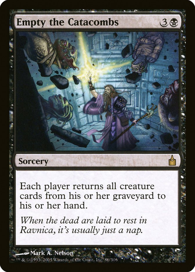 Empty the Catacombs [Ravnica: City of Guilds] - Magic: The Gathering - Card Brawlers | Quebec | Canada |
