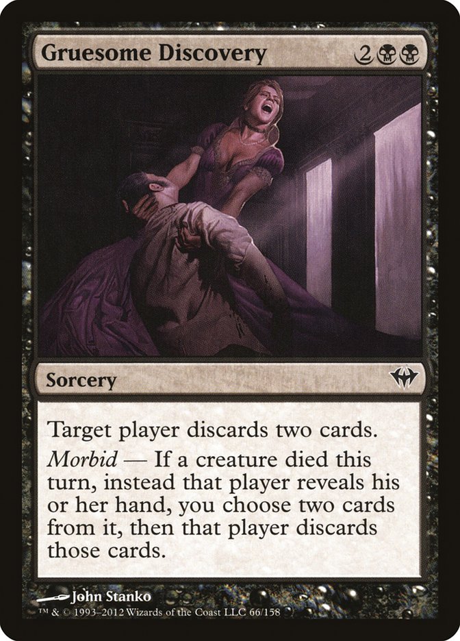 Gruesome Discovery [Dark Ascension] - Magic: The Gathering - Card Brawlers | Quebec | Canada |