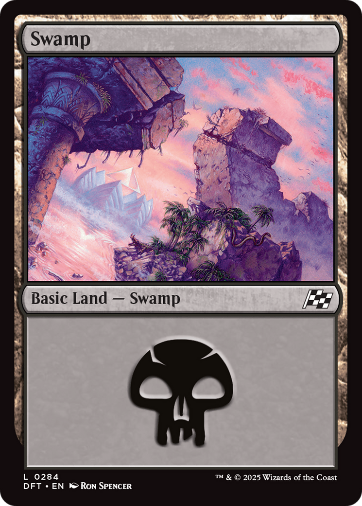 Swamp (0284) [Aetherdrift] - Magic: The Gathering - Card Brawlers | Quebec | Canada |