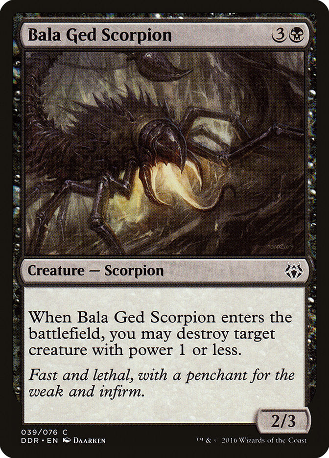 Bala Ged Scorpion [Duel Decks: Nissa vs. Ob Nixilis] - Magic: The Gathering - Card Brawlers | Quebec | Canada |