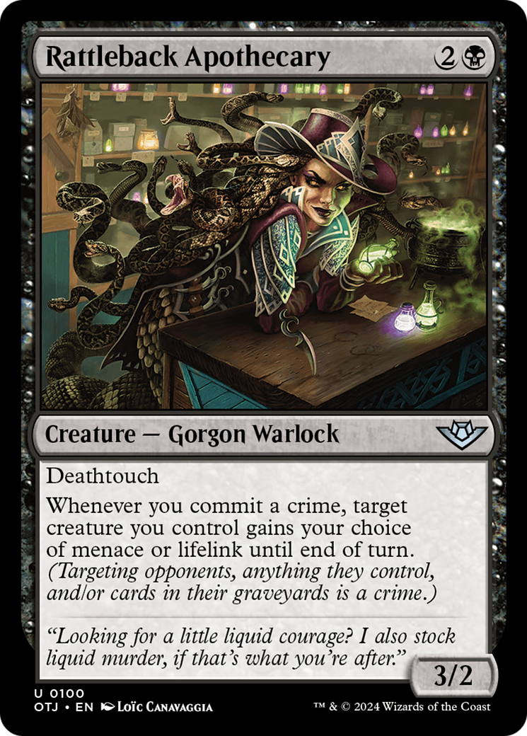 Rattleback Apothecary [Outlaws of Thunder Junction] - Magic: The Gathering - Card Brawlers | Quebec | Canada |