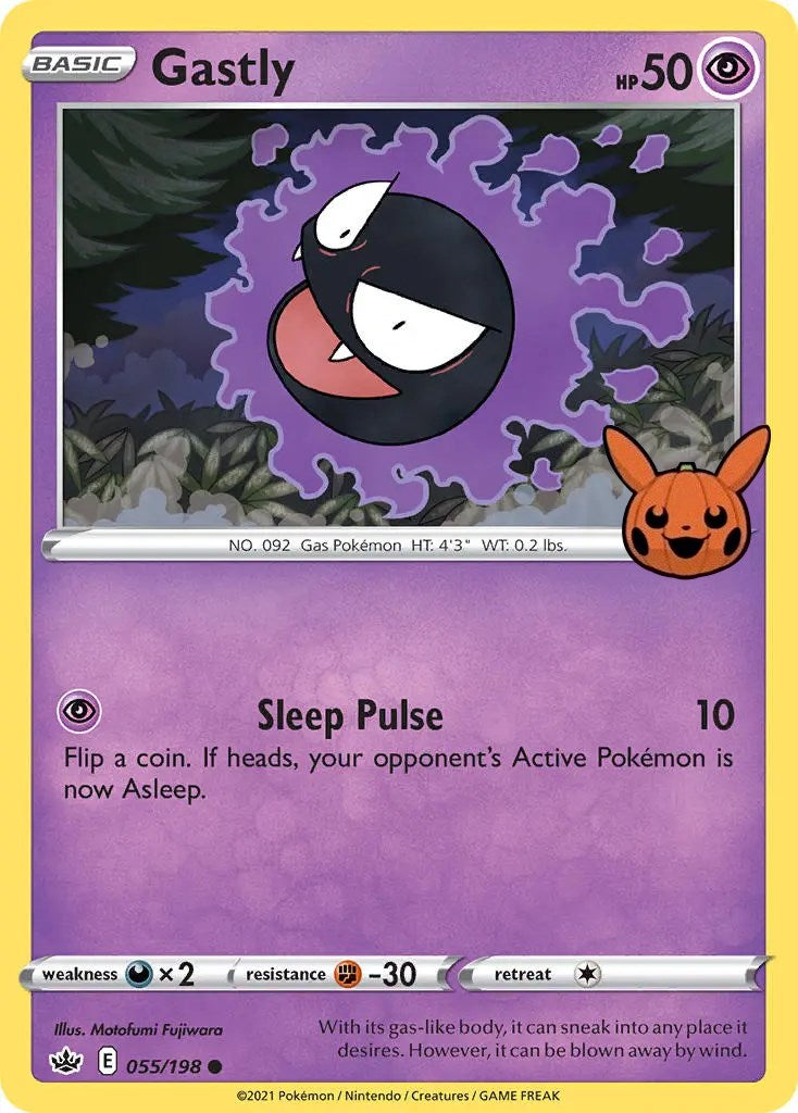 Gastly (055/198) [Trick or Trade] - Pokémon - Card Brawlers | Quebec | Canada |