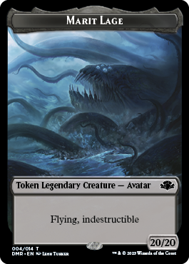 Insect // Marit Lage Double-Sided Token [Dominaria Remastered Tokens] - Magic: The Gathering - Card Brawlers | Quebec | Canada |