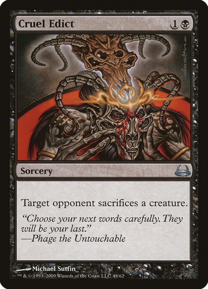 Cruel Edict [Duel Decks: Divine vs. Demonic] - Magic: The Gathering - Card Brawlers | Quebec | Canada |