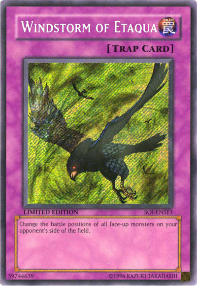 Windstorm of Etaqua [SOI-ENSE3] Secret Rare - Yu-Gi-Oh! - Card Brawlers | Quebec | Canada |