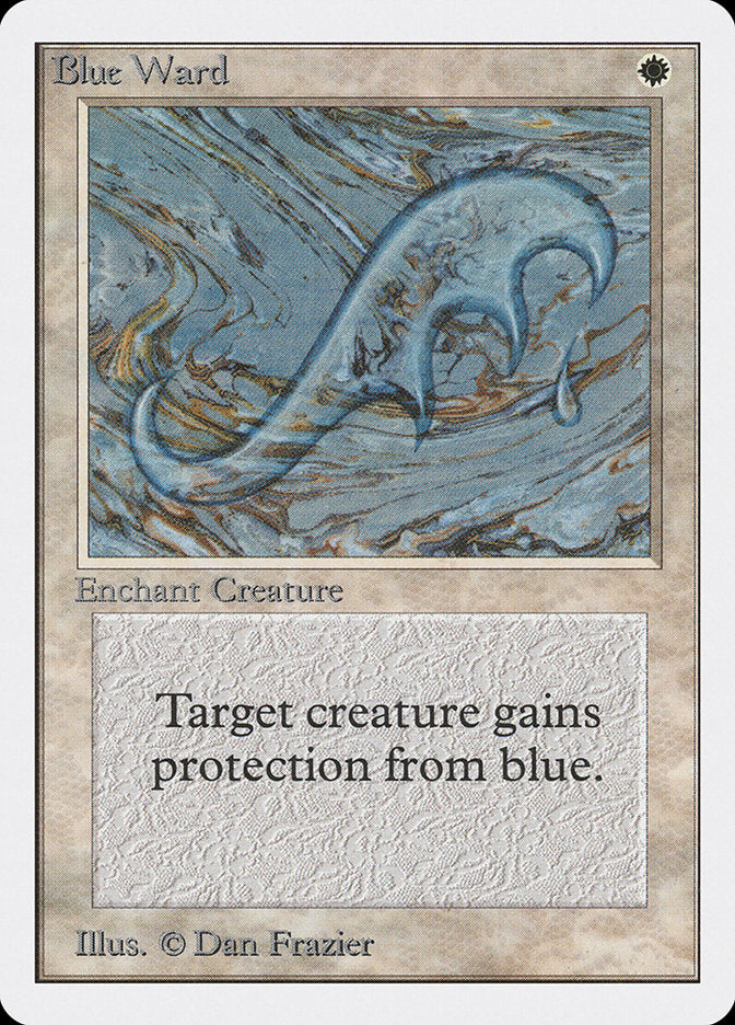 Blue Ward [Unlimited Edition] - Magic: The Gathering - Card Brawlers | Quebec | Canada |
