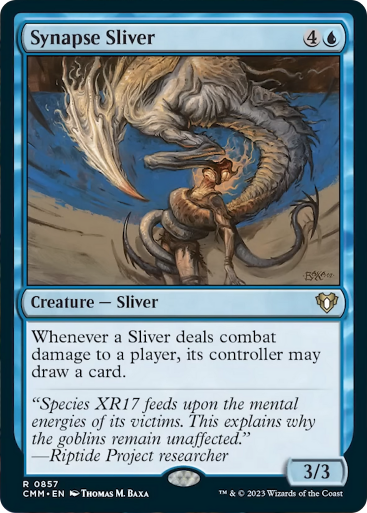 Synapse Sliver [Commander Masters] - Magic: The Gathering - Card Brawlers | Quebec | Canada |