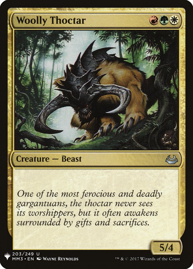 Woolly Thoctar [Mystery Booster] - Magic: The Gathering - Card Brawlers | Quebec | Canada |