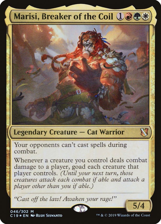 Marisi, Breaker of the Coil [Commander 2019] - Magic: The Gathering - Card Brawlers | Quebec | Canada |