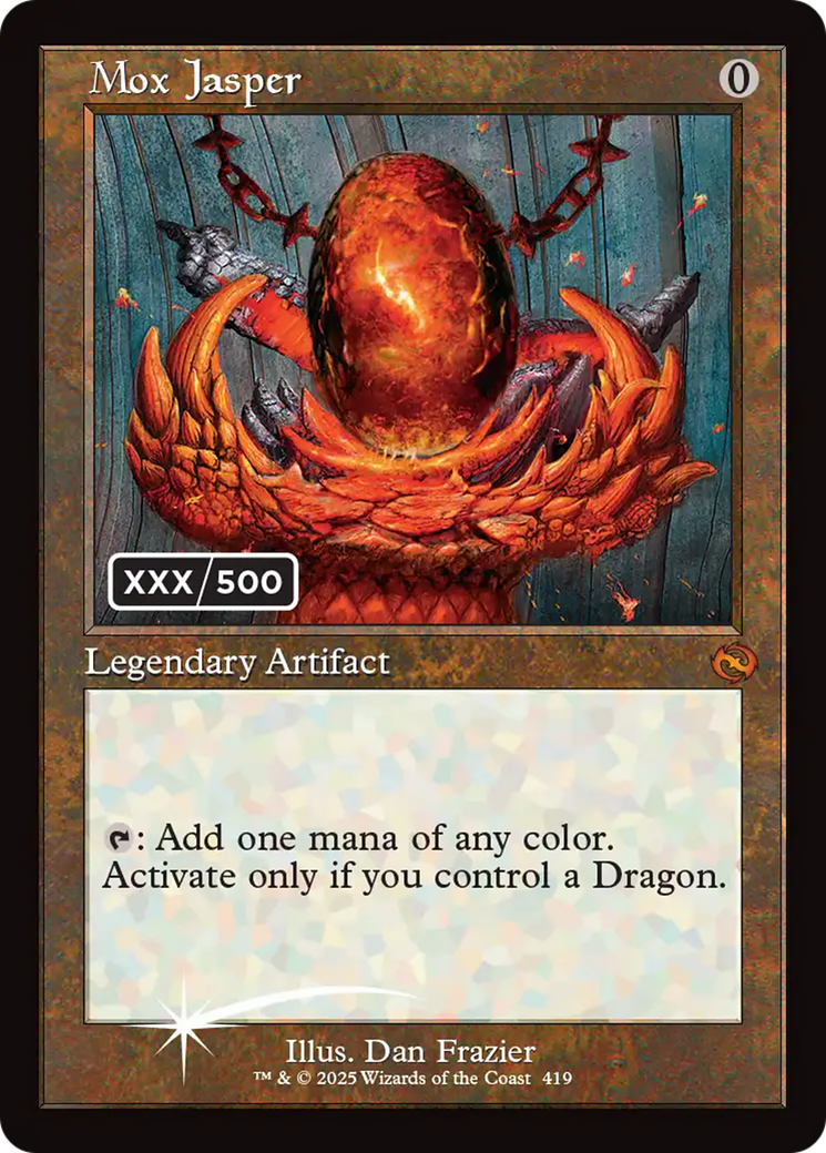 Mox Jasper (Serial Numbered) [Tarkir: Dragonstorm] - Magic: The Gathering - Card Brawlers | Quebec | Canada |