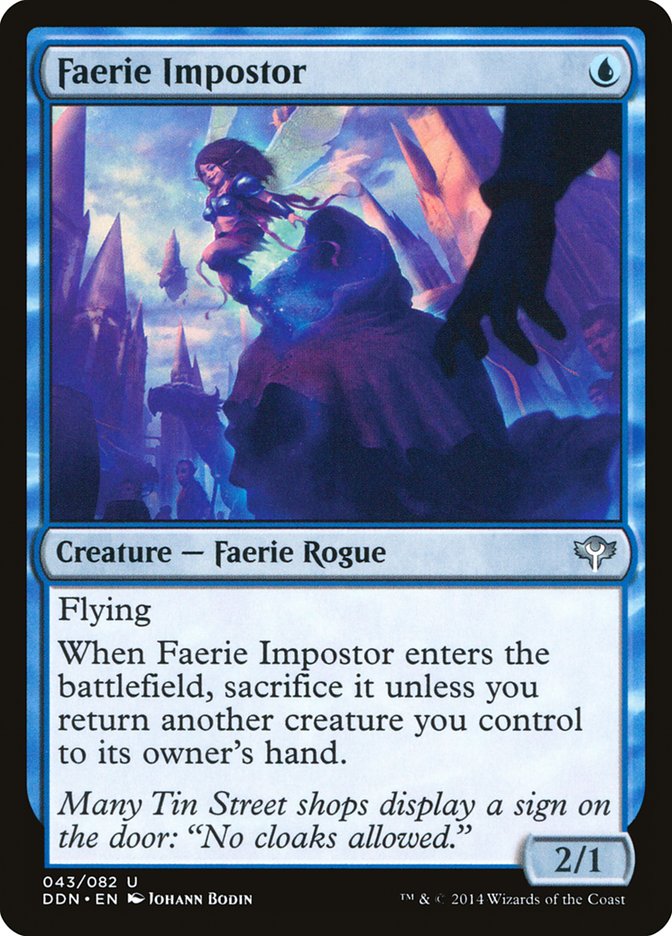 Faerie Impostor [Duel Decks: Speed vs. Cunning] - Magic: The Gathering - Card Brawlers | Quebec | Canada |